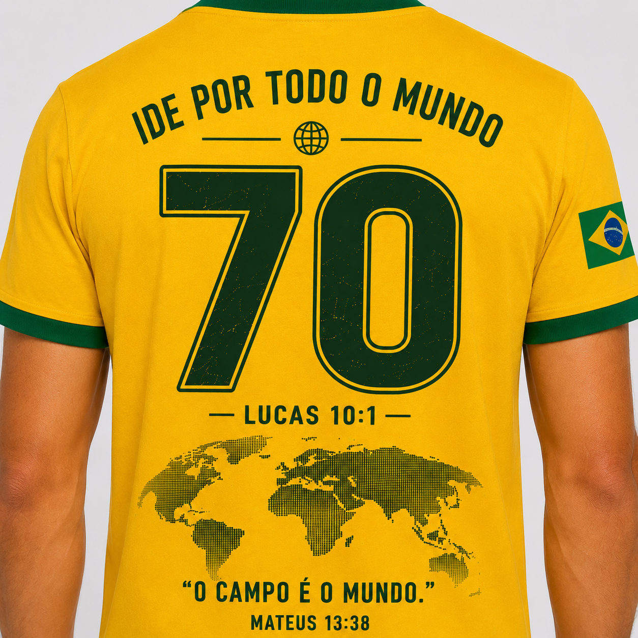 Printed Green Tshirt - Imagem 4