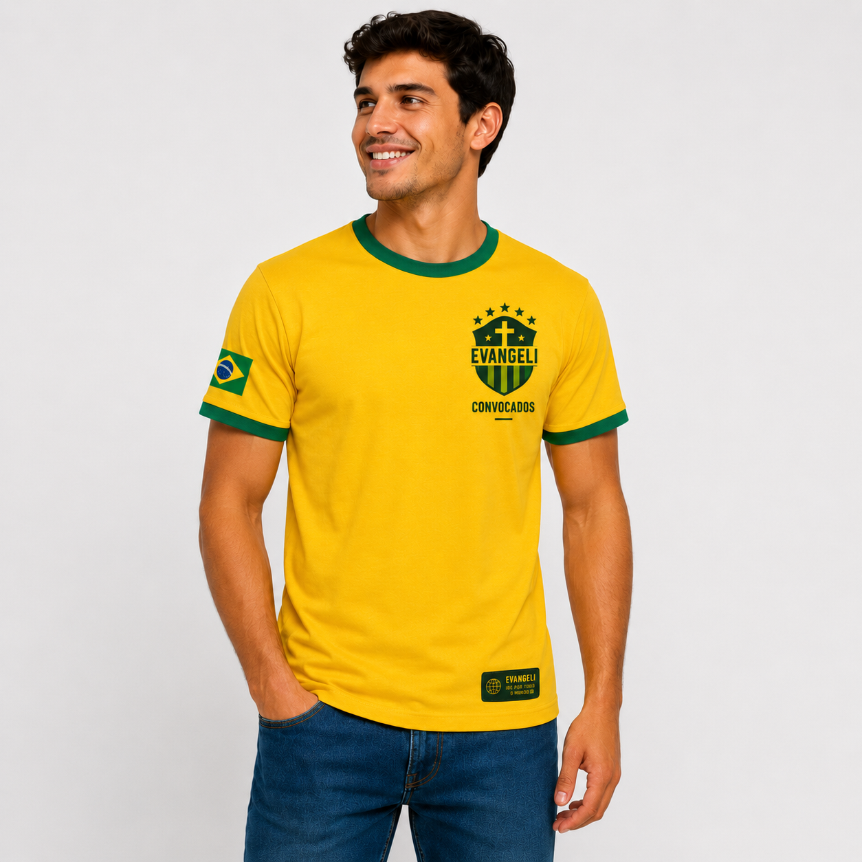 Printed Green Tshirt - Imagem 3