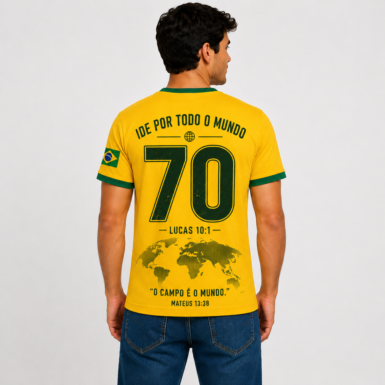 Printed Green Tshirt